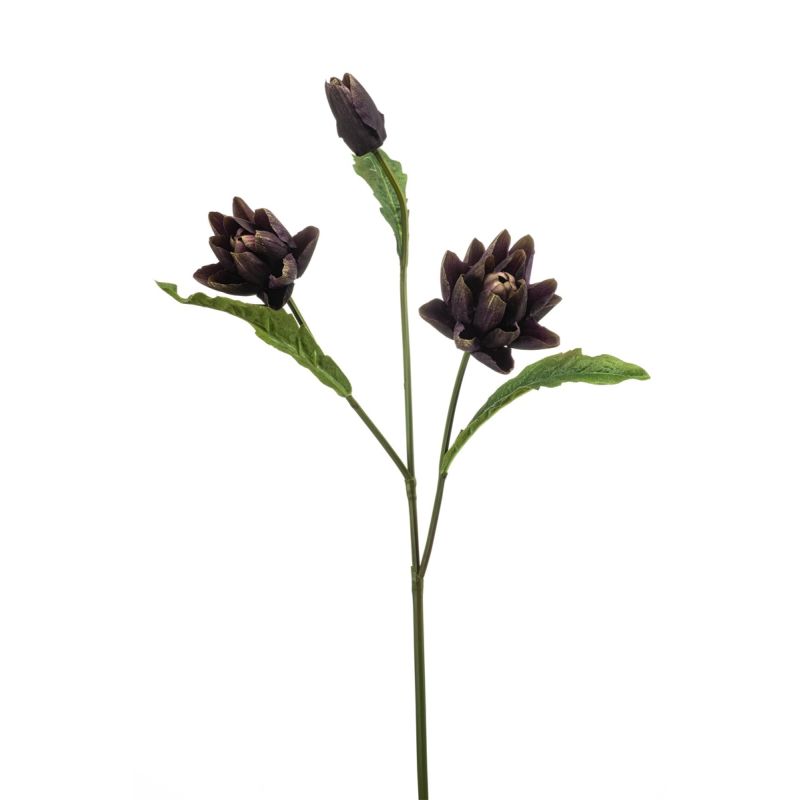 Artichoke spray purple 77cm
