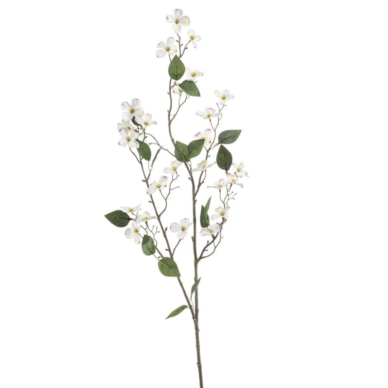 Dogwood spray white 105cm