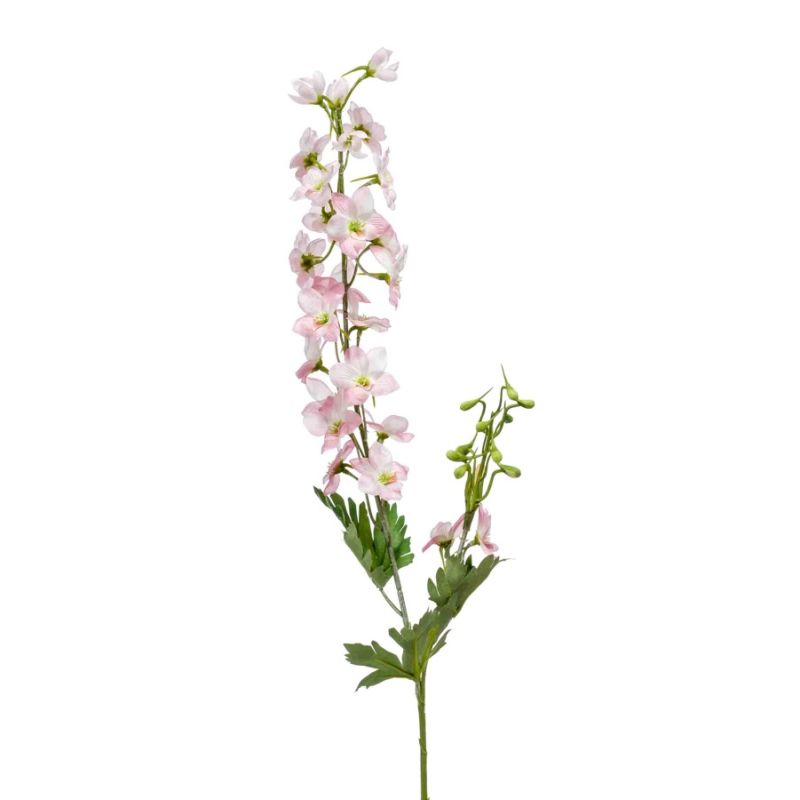 Delphinium spray lt pink 77cm