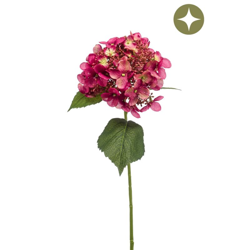 Hydrangea spray fuchsia 50cm