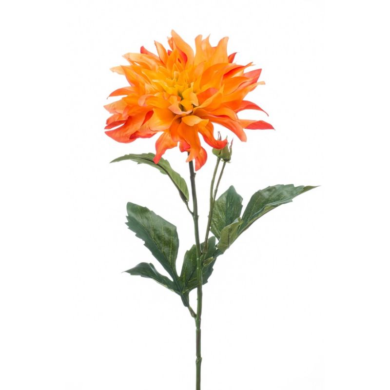 Dahlia spray orange 60cm
