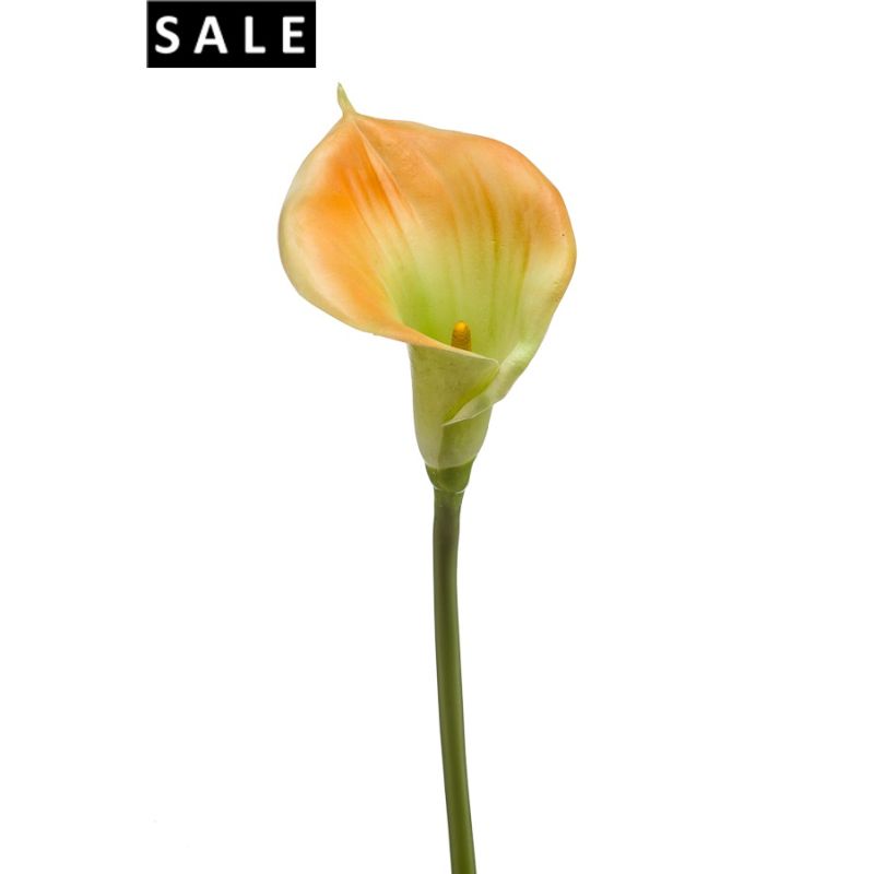 Calla lily stem  yellow 70cm