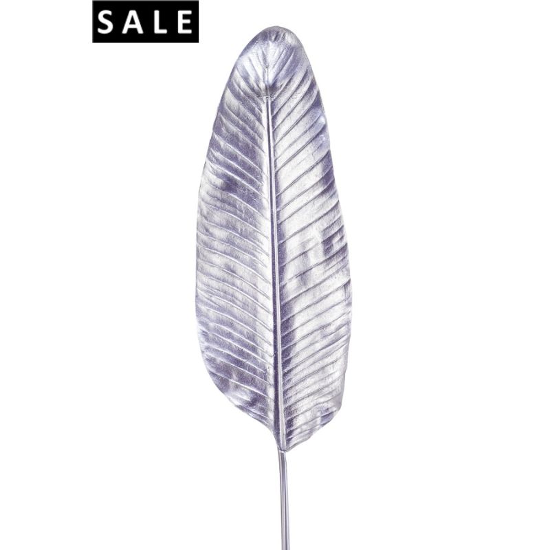 Banana leaf lt purple 103cm