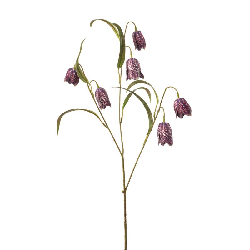 Frittilaria spray x3 purple 58cm
