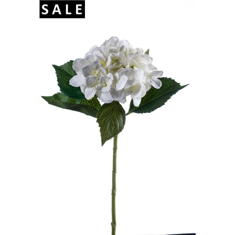 Hydrangea spray 53cm cream