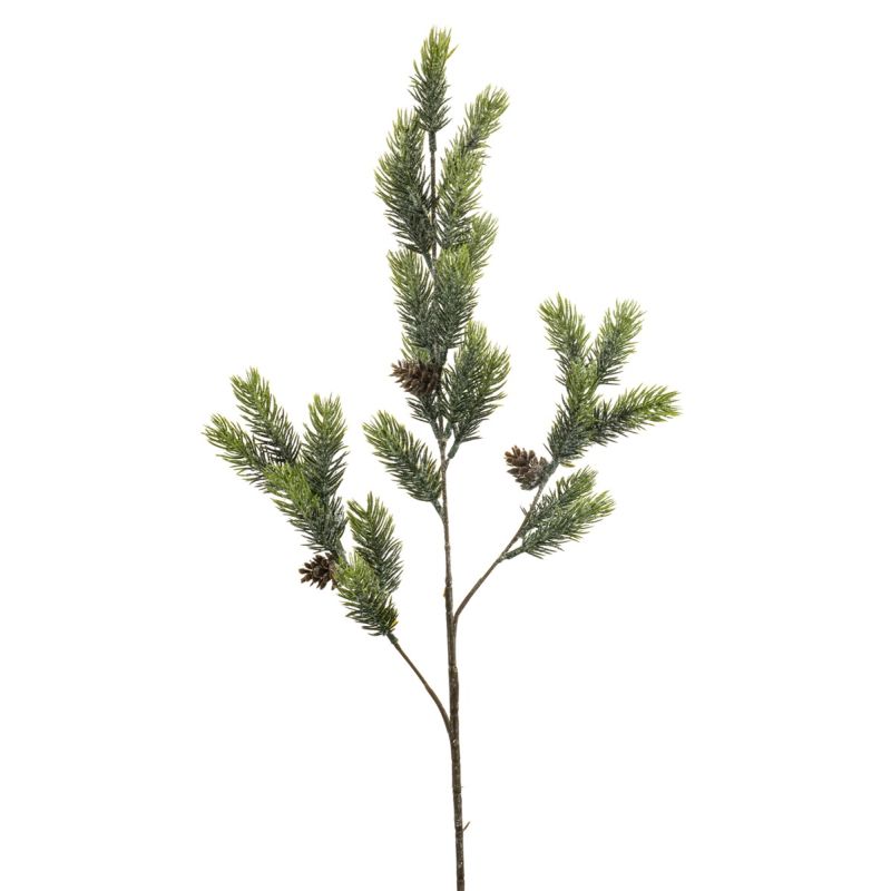 Pine spray w snow 80cm