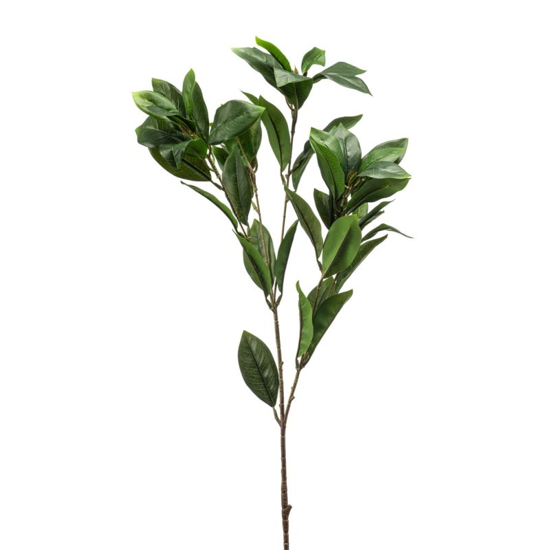 Prunus spray green 83cm