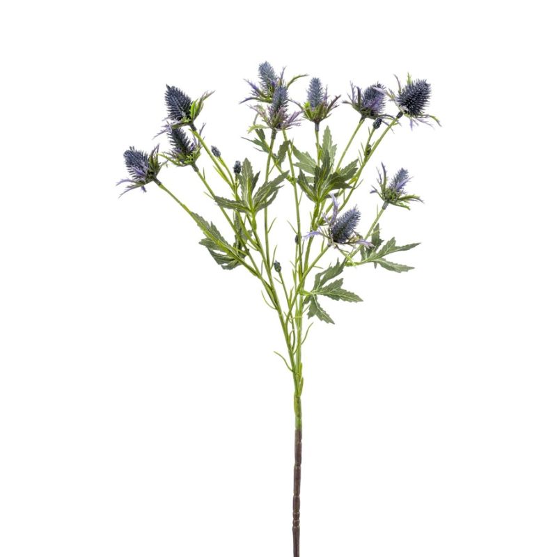 Eryngium spray blue 68cm
