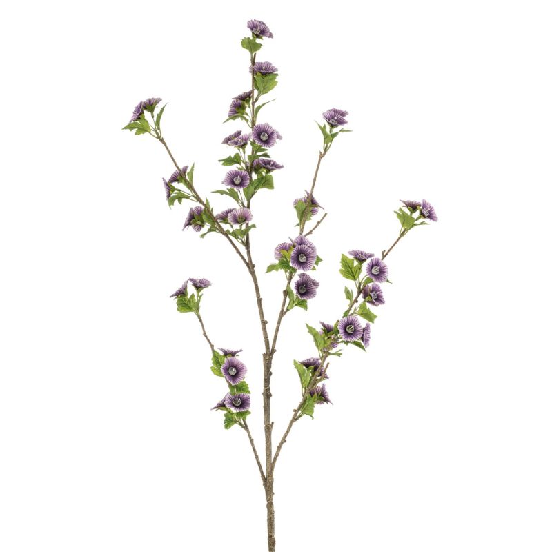 Hibiscus spray purple 109cm