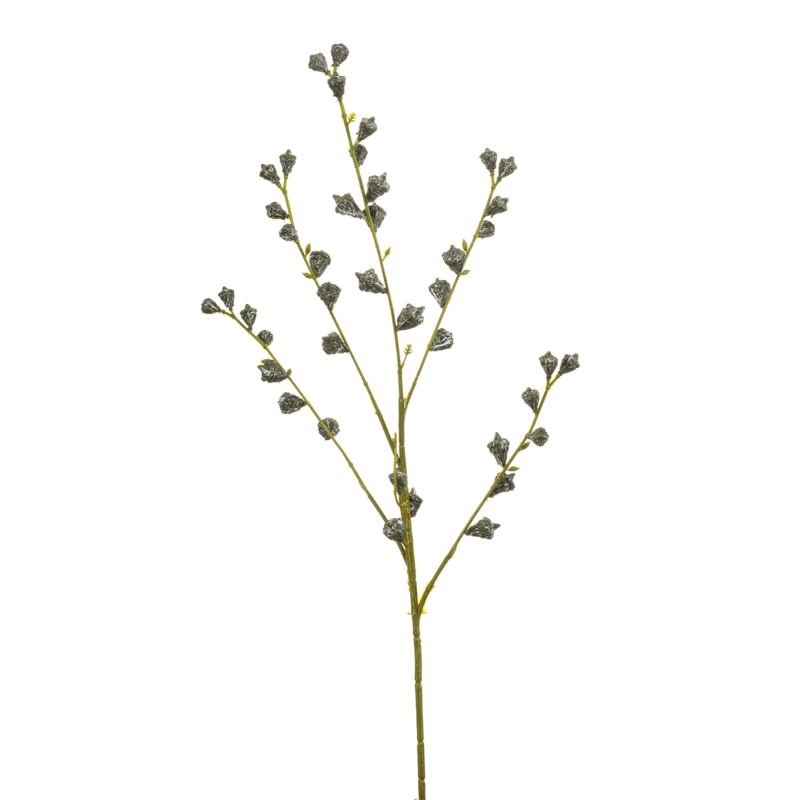 Eucalyptus pods spray blue 80cm