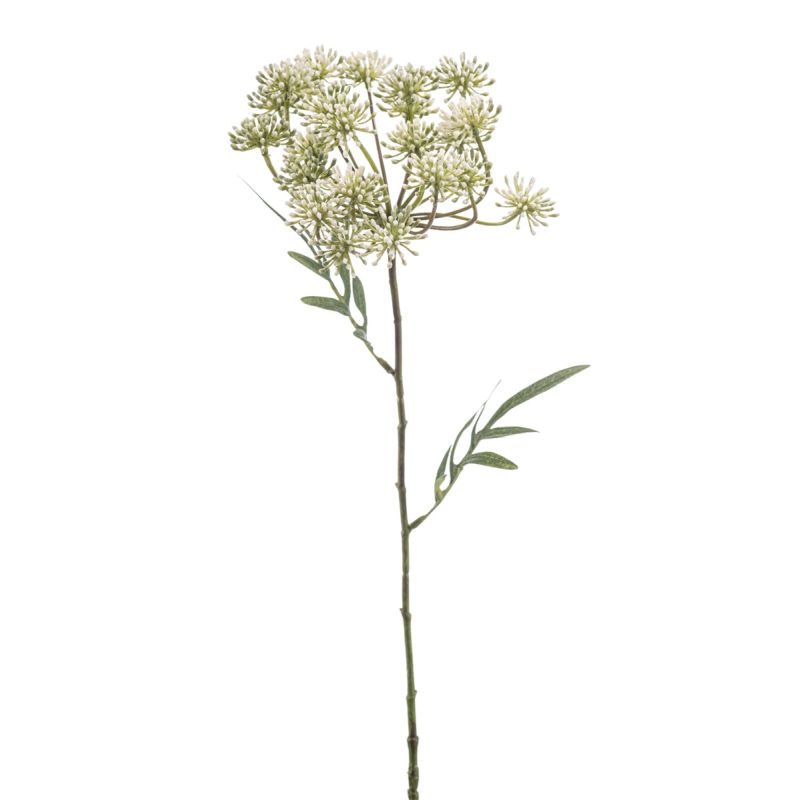 Dill spray white/green 76cm