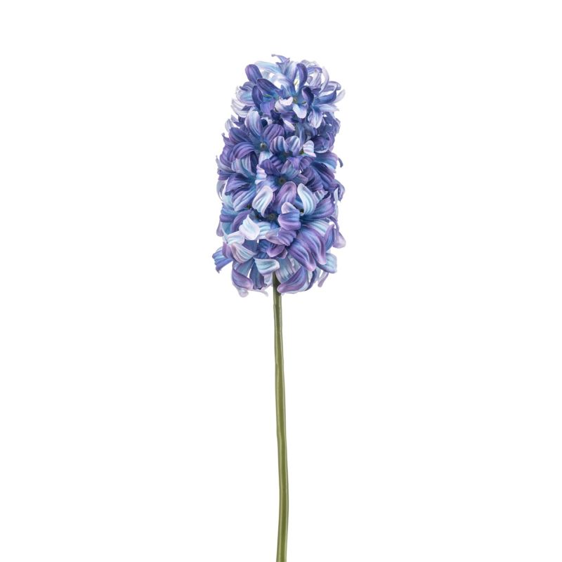 Hyacinthus spray lt purple 48cm