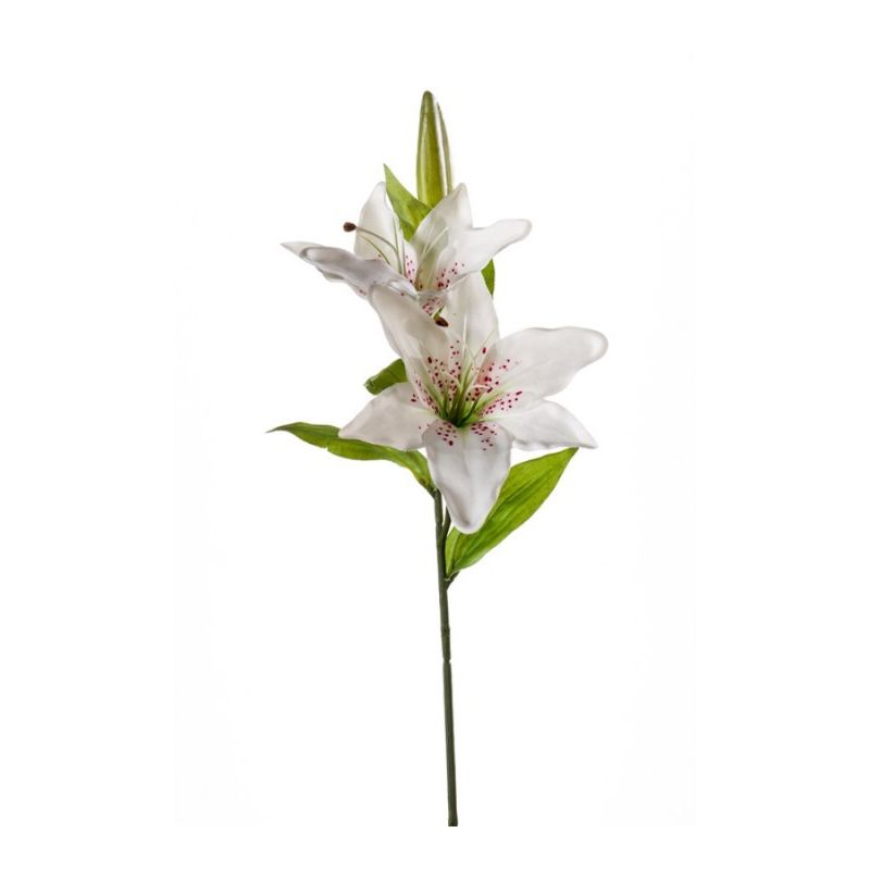 Lily spray white 65cm