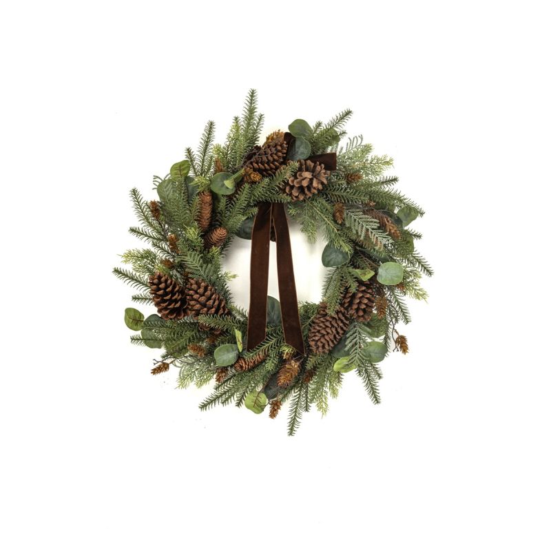 Pine mix wreath d60cm