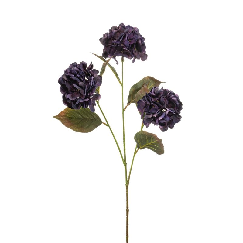 Hydrangea spray purple 77cm