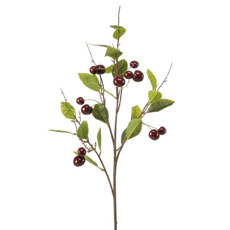 Cherry spray burgundy 85cm