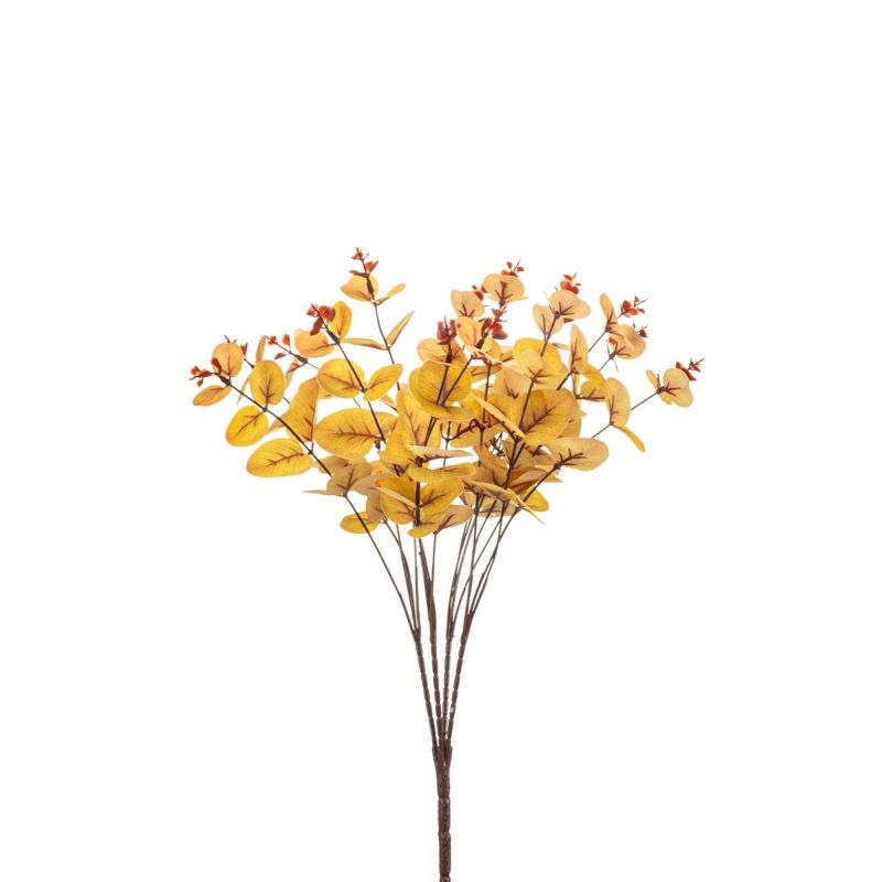 Eucalyptus bush yellow/orange 47cm