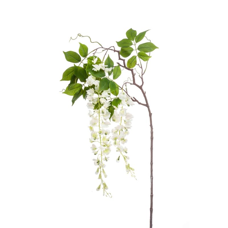 Wisteria spray white 145cm