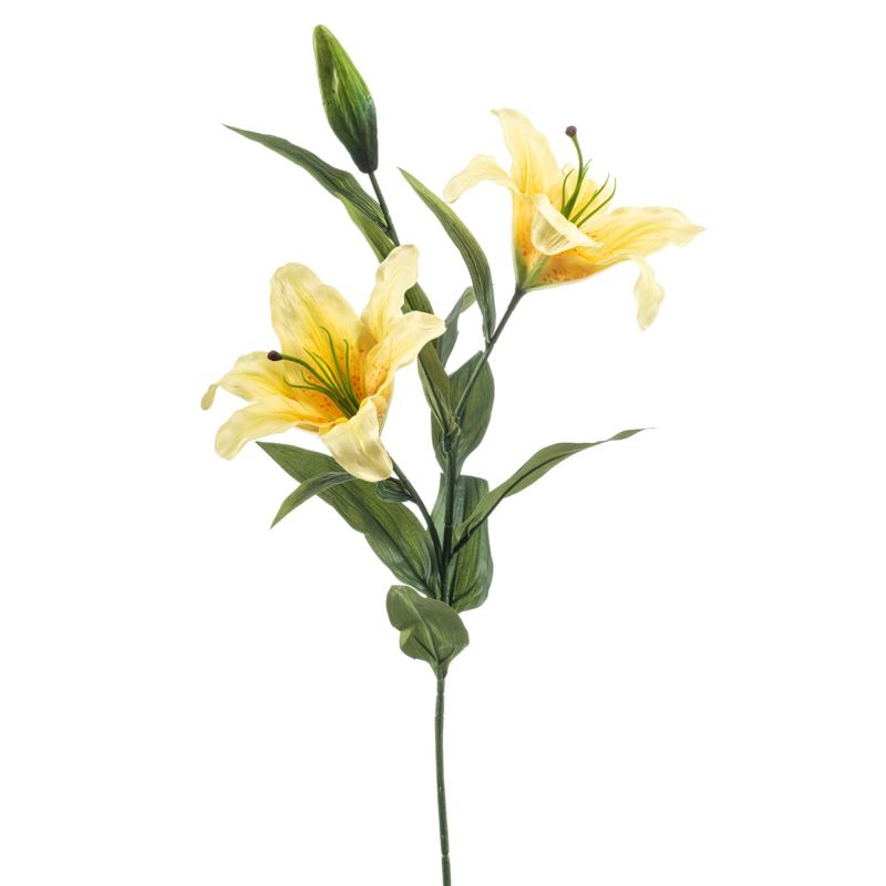 Lily spray yellow 85cm