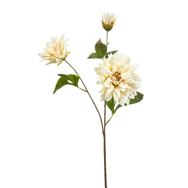 Dahlia spray cream 75cm