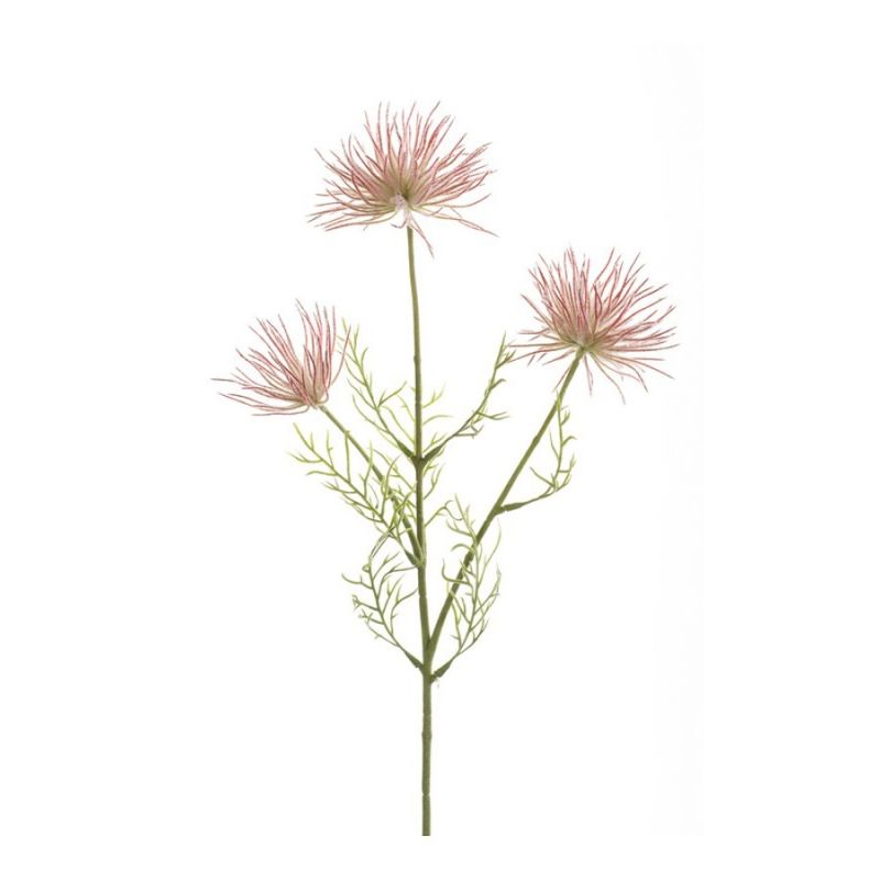 Anemone seed spray pink 65cm
