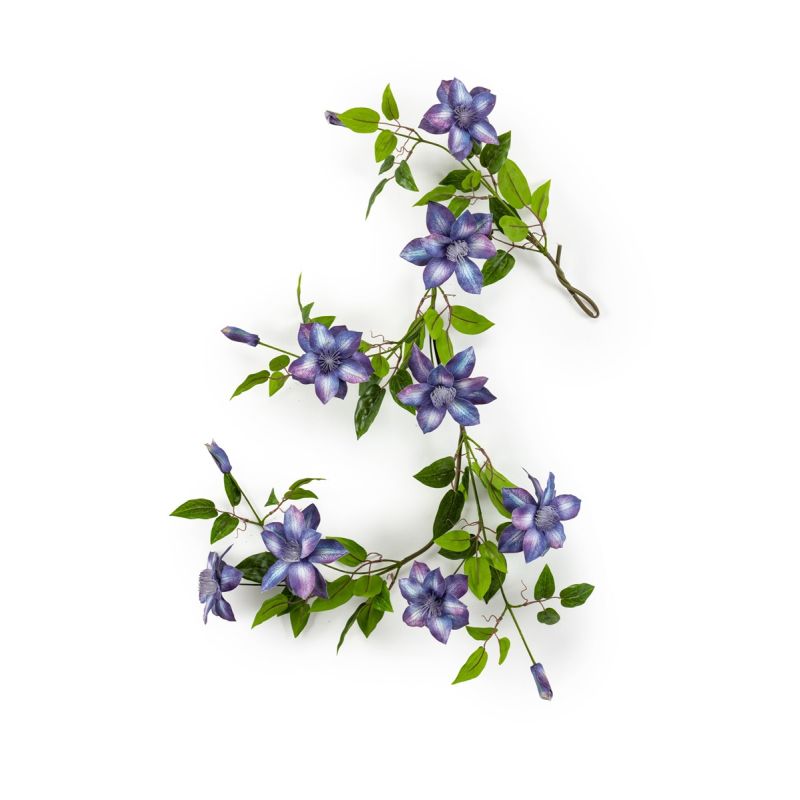 Clematis garland blue/purple 110cm