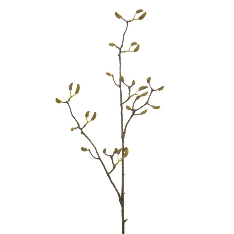 Magnolia buds spray green 90cm