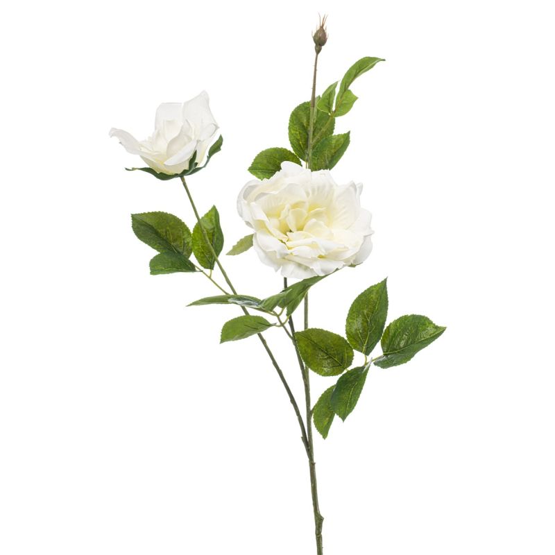 Rose liza spray white 80cm