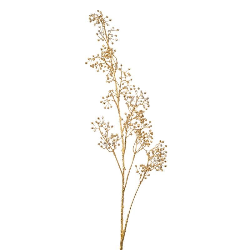 Rosehip spray gold/silver 125cm