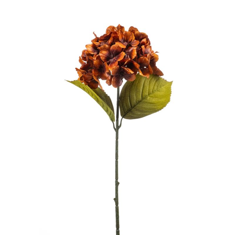 Hydrangea spray brown 70cm