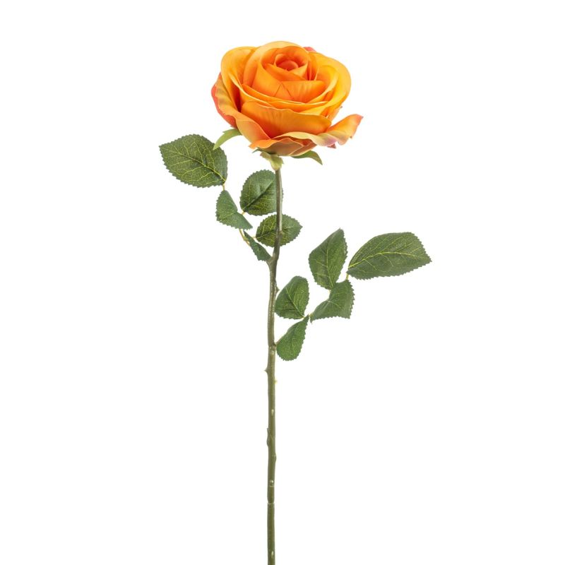 Rose syl spray orange 67cm
