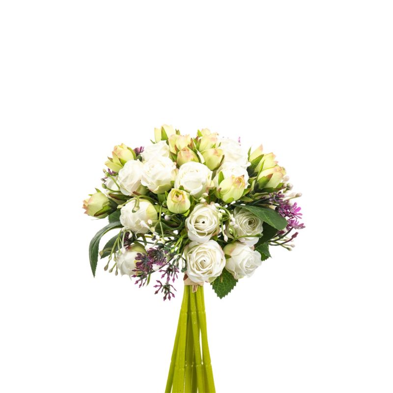 Rose mix bundle white 25cm