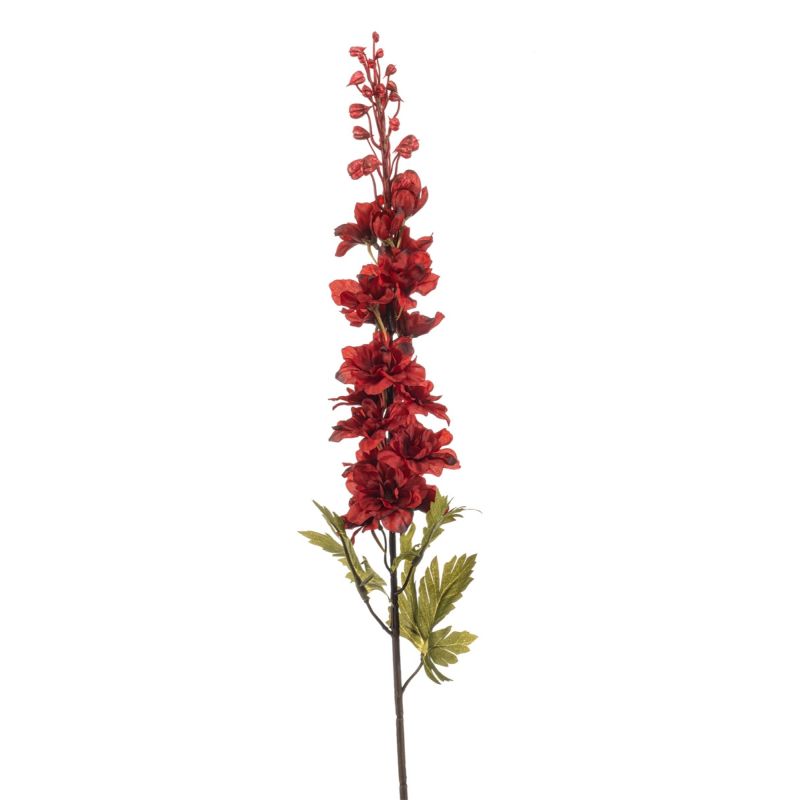 Delphinium spray red 78cm