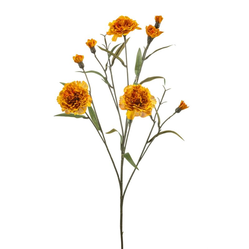Dianthus spray orange 70cm