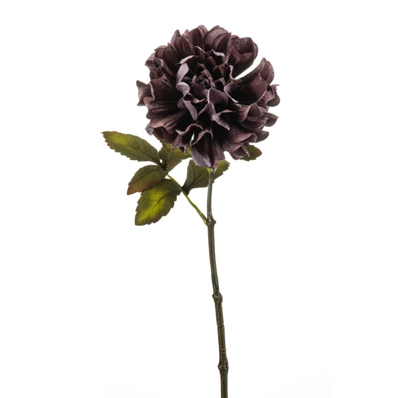 Dahlia spray purple 55cm