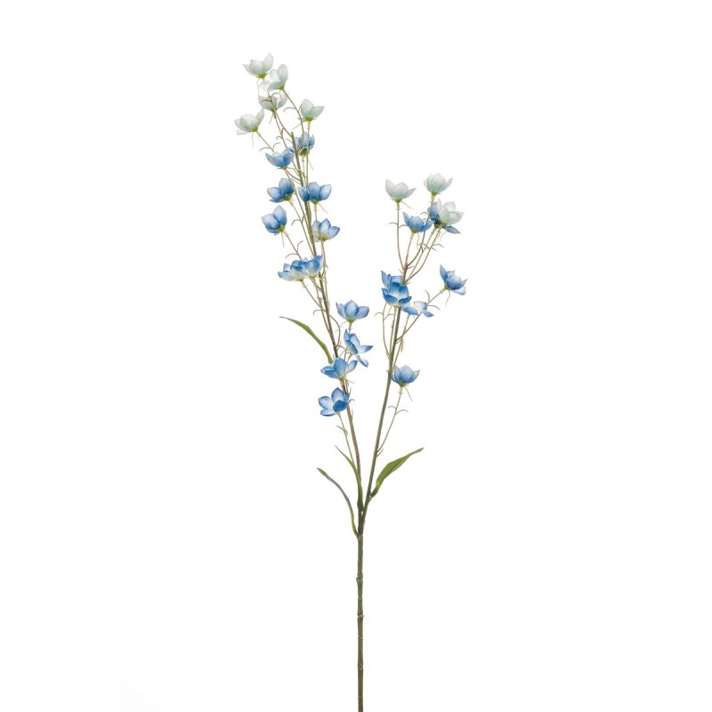 Buttercup spray blue 85cm
