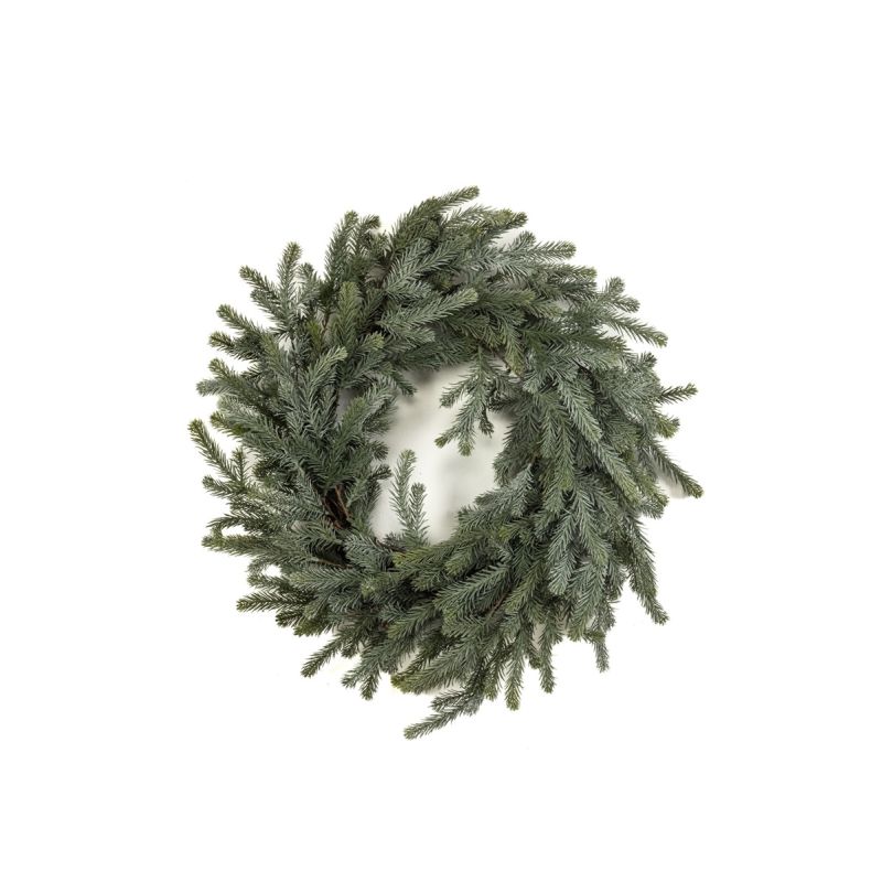 Picea wreath green/grey d60cm