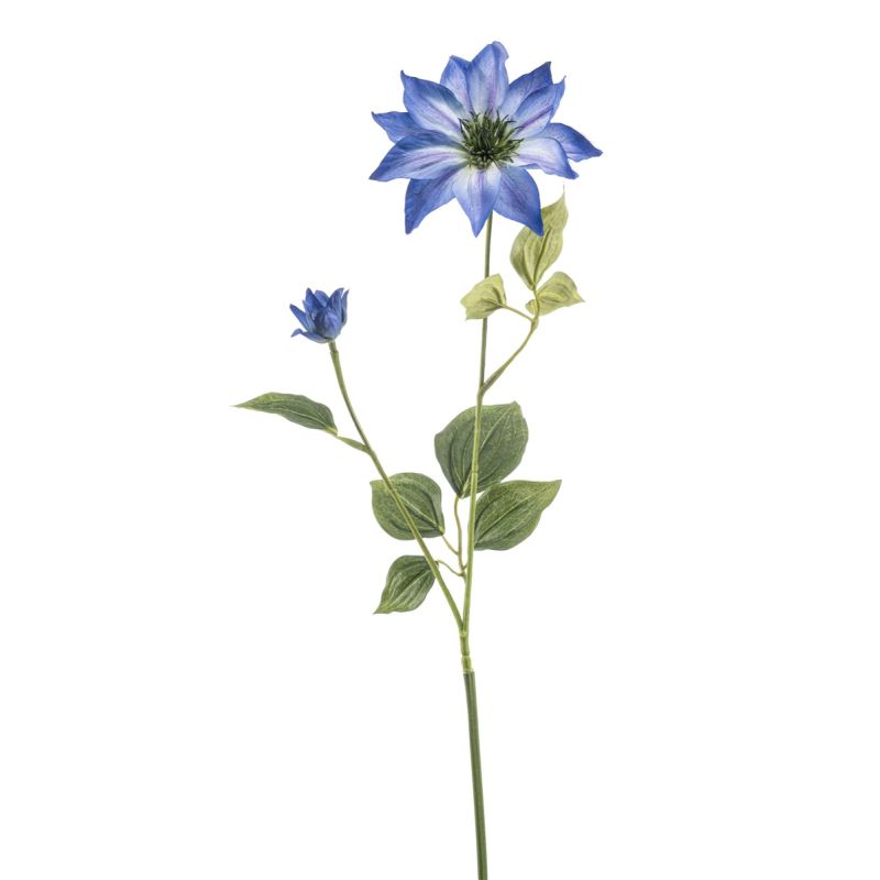Clematis spray blue 78cm