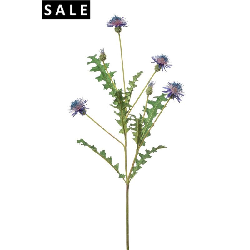 Cornflower branch blue 93cm