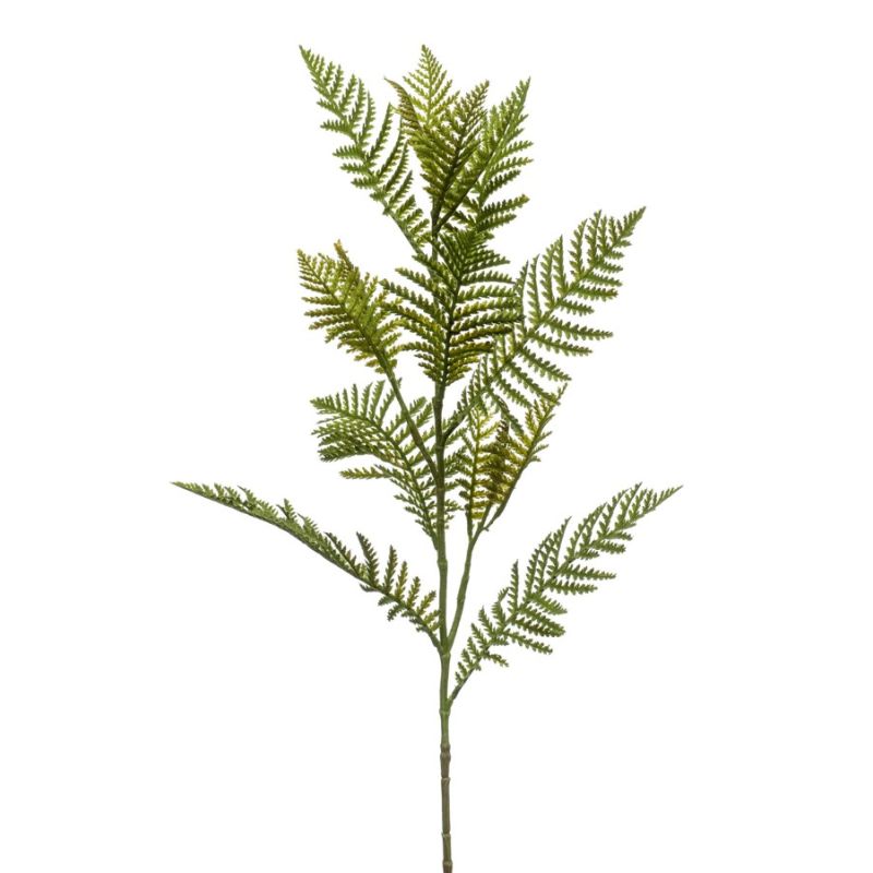 Fern spray green 82cm