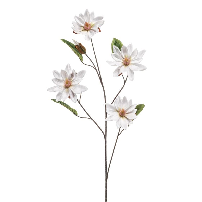 Magnolia spray white 102cm