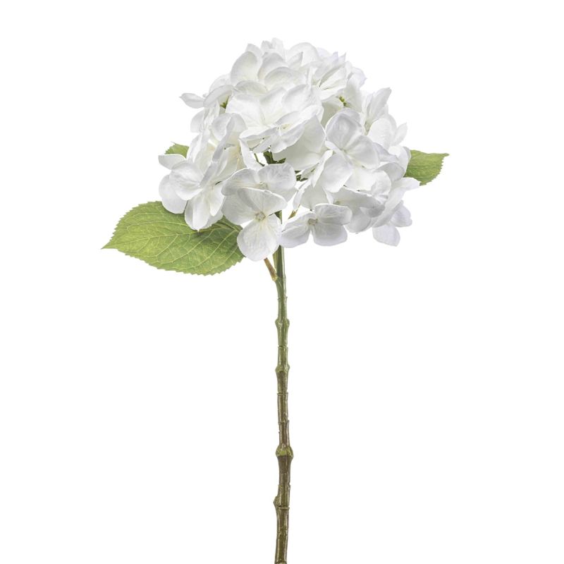 Hydrangea spray white 47cm