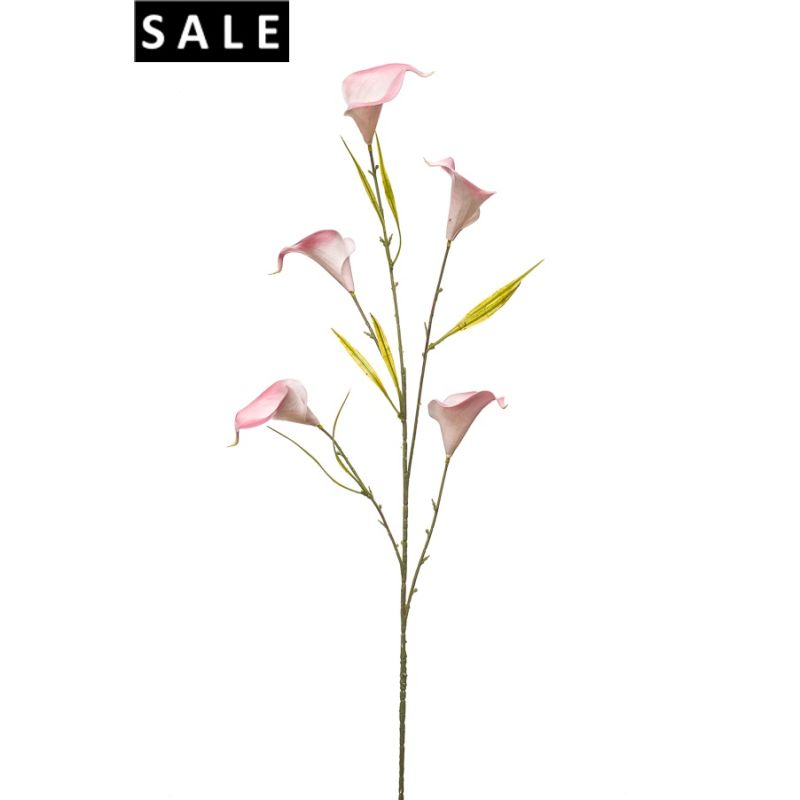 Calla spray x5 pink 85cm