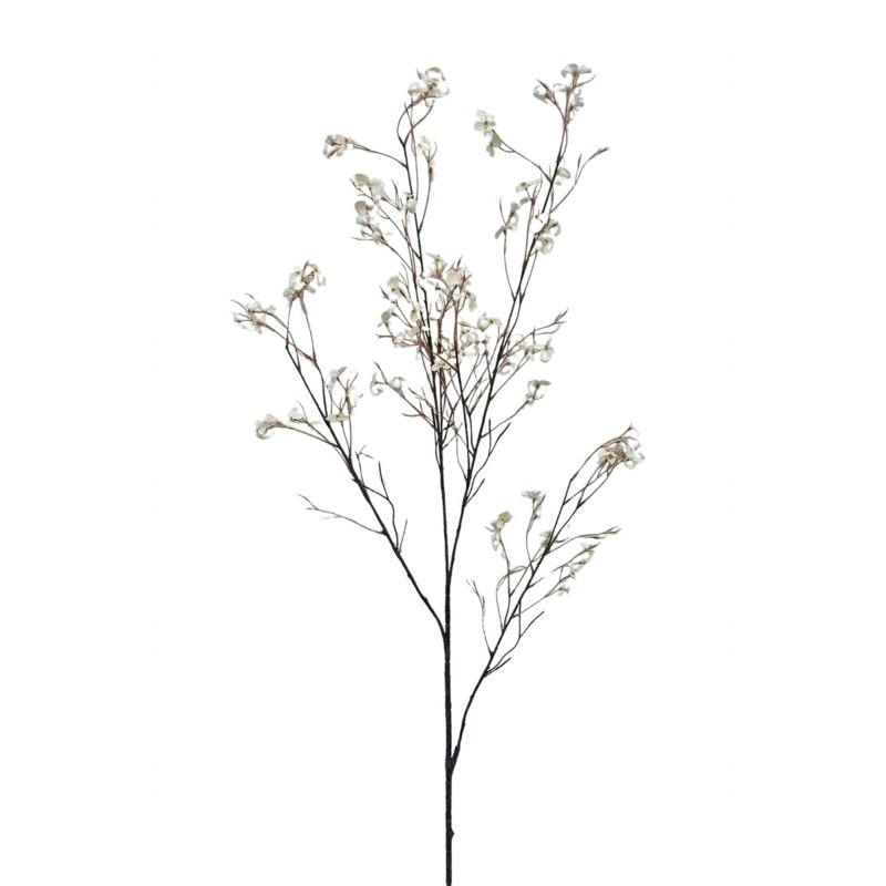 Hydrangea blossom spray x4 cream 117cm