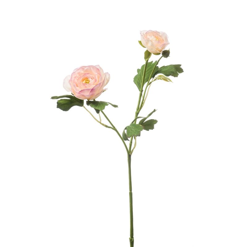 Ranunculus spray lt pink 46cm