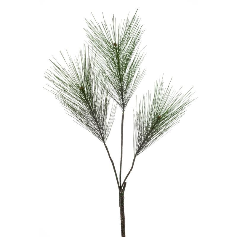 Pine needle spray green 95cm