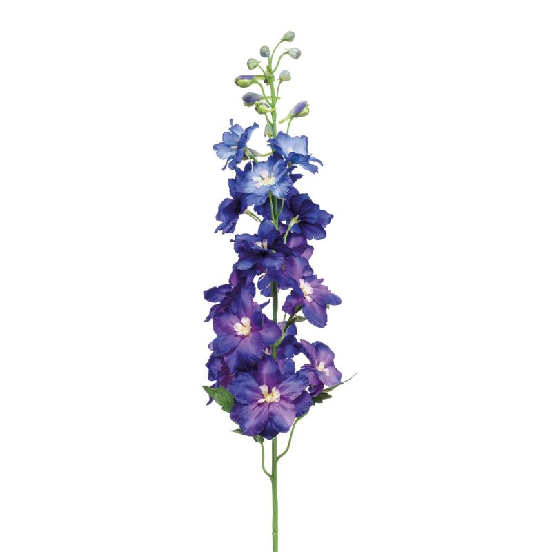 Delphinium spray dk blue 95cm