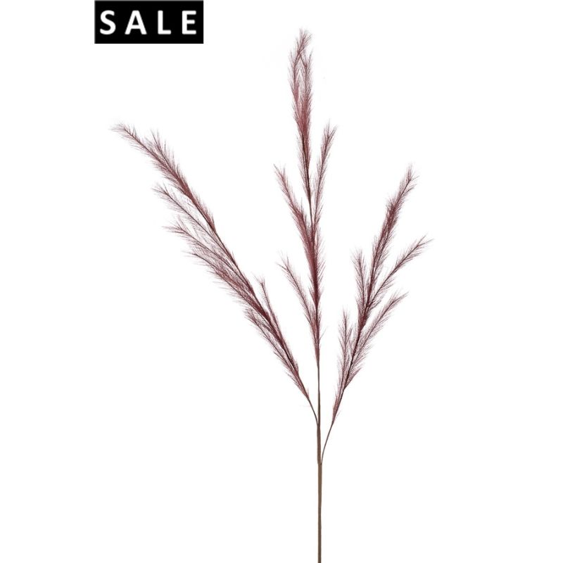 Feather spray x3 burgundy 130cm