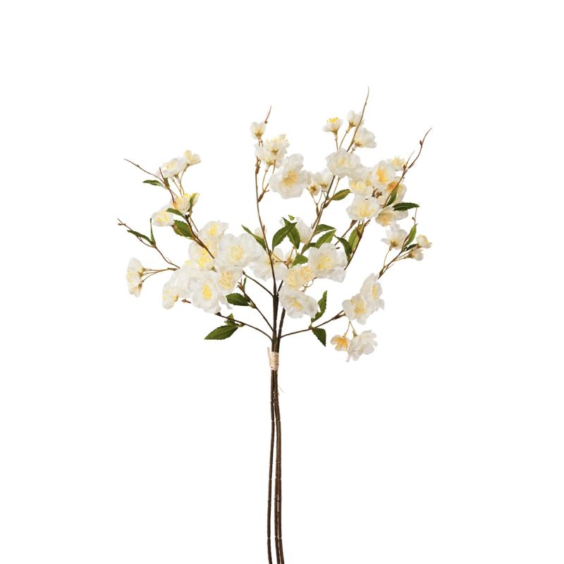 Blossom cherry bundle white 63cm