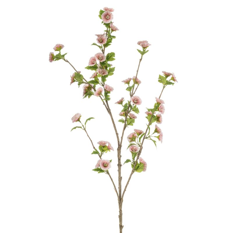 Hibiscus spray peach 109cm